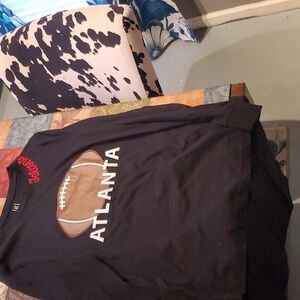 Atlanta Falcons Long Sleeve Shirt Size M